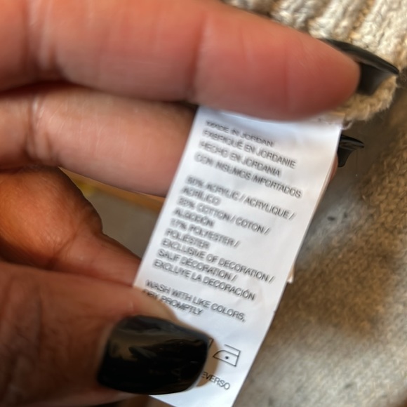 Izod Men’s 2xl sweater pullover over beige/cream - Picture 5 of 11